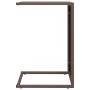 C-shaped table made of synthetic brown rattan, measuring 40x35x60 cm. by vidaXL, Side tables - Ref: Foro24-319407, Price: 28,...