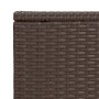 C-förmiger Tisch aus synthetischem Rattan braun 40x35x60 cm von vidaXL, Seitentische - Ref: Foro24-319407, Preis: 28,57 €, Ra...