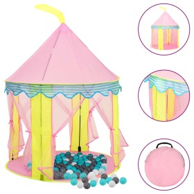 Children's play tent with 250 pink balls 100x100x127 cm by vidaXL, Play tents and tunnels - Ref: Foro24-3107746, Price: 64,67...