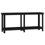 Solid black pine wood workbench 180x50x80 cm by vidaXL, Work tables - Ref: Foro24-822515, Price: 183,67 €, Discount: %