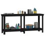 Solid black pine wood workbench 180x50x80 cm by vidaXL, Work tables - Ref: Foro24-822515, Price: 183,67 €, Discount: %