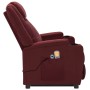 Roter Massagesessel aus Kunstleder von vidaXL, Elektrische Massagesessel - Ref: Foro24-3100333, Preis: 337,99 €, Rabatt: %