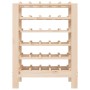 Solid pine wood bottle rack 65x29x112 cm by vidaXL, Wine racks - Ref: Foro24-822556, Price: 56,97 €, Discount: %