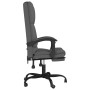 Silla de oficina reclinable con masaje de tela gris oscuro de vidaXL, Sillas de oficina - Ref: Foro24-349676, Precio: 142,99 ...