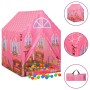 Children's play tent with 250 balls pink 69x94x104 cm by vidaXL, Play tents and tunnels - Ref: Foro24-3107748, Price: 71,31 €...