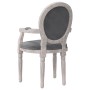 Silla de comedor terciopelo gris oscuro 54x56x96,5 de vidaXL, Sillas de comedor - Ref: Foro24-344484, Precio: 166,99 €, Descu...