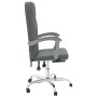 Dark gray fabric reclining office chair by vidaXL, Office chairs - Ref: Foro24-349638, Price: 85,99 €, Discount: %