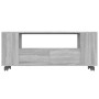 Sonoma gray plywood TV cabinet 120x35x48 cm by vidaXL, TV Furniture - Ref: Foro24-815472, Price: 105,61 €, Discount: %