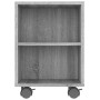 Sonoma gray plywood TV cabinet 120x35x48 cm by vidaXL, TV Furniture - Ref: Foro24-815472, Price: 105,61 €, Discount: %