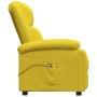 Sillón de masaje eléctrico tela amarillo claro de vidaXL, Sillones de masaje eléctricos - Ref: Foro24-3124820, Precio: 223,99...