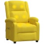 Sillón de masaje eléctrico tela amarillo claro de vidaXL, Sillones de masaje eléctricos - Ref: Foro24-3124820, Precio: 223,99...