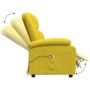 Sillón de masaje eléctrico tela amarillo claro de vidaXL, Sillones de masaje eléctricos - Ref: Foro24-3124820, Precio: 223,99...