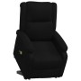 Sillón de masaje elevable tela negro de vidaXL, Sillones de masaje eléctricos - Ref: Foro24-3110981, Precio: 363,87 €, Descue...