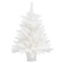 Árbol de Navidad preiluminado con luces y bolas blanco 65 cm de vidaXL, Arboles de navidad - Ref: Foro24-3077630, Precio: 72,...