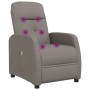 Liftable massage chair taupe gray fabric by vidaXL, Electric massage chairs - Ref: Foro24-3124801, Price: 320,73 €, Discount: %