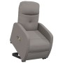 Liftable massage chair taupe gray fabric by vidaXL, Electric massage chairs - Ref: Foro24-3124801, Price: 320,73 €, Discount: %