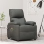 Dark gray fabric lifting massage chair by vidaXL, Electric massage chairs - Ref: Foro24-3126029, Price: 356,33 €, Discount: %