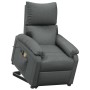 Sillón de masaje elevable tela gris oscuro de vidaXL, Sillones de masaje eléctricos - Ref: Foro24-3126029, Precio: 356,33 €, ...