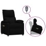 Black fabric elevating massage chair by vidaXL, Electric massage chairs - Ref: Foro24-3110987, Price: 351,99 €, Discount: %