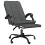 Silla de oficina reclinable de tela gris oscuro de vidaXL, Sillas de oficina - Ref: Foro24-349716, Precio: 109,42 €, Descuent...