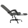 Silla de oficina reclinable de tela gris oscuro de vidaXL, Sillas de oficina - Ref: Foro24-349716, Precio: 109,42 €, Descuent...