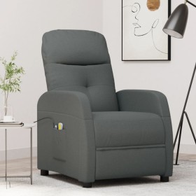 Sillón de masaje elevable tela gris oscuro de vidaXL, Sillones de masaje eléctricos - Ref: Foro24-3124794, Precio: 335,99 €, ...