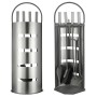 HI Fireplace utensil set 5 pieces silver 23x14.5x66 cm by HI, fireplace tools - Ref: Foro24-435306, Price: 45,19 €, Discount: %