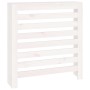 Solid white pine wood radiator cover 79.5x19x84 cm by vidaXL, Accessories for heating radiators - Ref: Foro24-822592, Price: ...