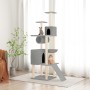 Cat scratching post with light gray sisal posts 168 cm by vidaXL, Cat furniture - Ref: Foro24-171700, Price: 74,85 €, Discoun...