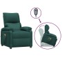 Sillón de masaje elevable tela verde oscuro de vidaXL, Sillones de masaje eléctricos - Ref: Foro24-3110990, Precio: 481,48 €,...