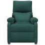 Sillón de masaje elevable tela verde oscuro de vidaXL, Sillones de masaje eléctricos - Ref: Foro24-3110990, Precio: 481,48 €,...