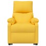 Sillón de masaje elevable de tela amarillo de vidaXL, Sillones de masaje eléctricos - Ref: Foro24-3126032, Precio: 344,44 €, ...