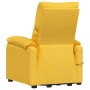 Sillón de masaje elevable de tela amarillo de vidaXL, Sillones de masaje eléctricos - Ref: Foro24-3126032, Precio: 344,44 €, ...