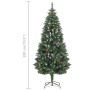 Künstlicher Weihnachtsbaum mit LED, Kugeln und Tannenzapfen 180 cm von vidaXL, Weihnachtsbäume - Ref: Foro24-3077848, Preis: ...