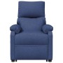 Hebe-Massagesessel aus blauem Stoff von vidaXL, Elektrische Massagesessel - Ref: Foro24-3126031, Preis: 438,99 €, Rabatt: %