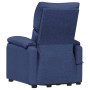 Hebe-Massagesessel aus blauem Stoff von vidaXL, Elektrische Massagesessel - Ref: Foro24-3126031, Preis: 438,99 €, Rabatt: %