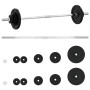 Barbell set with 30 kg cast iron discs by vidaXL, free weight - Ref: Foro24-93627, Price: 96,99 €, Discount: %