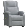 Sillón de masaje elevable tela gris claro de vidaXL, Sillones de masaje eléctricos - Ref: Foro24-3110978, Precio: 333,42 €, D...