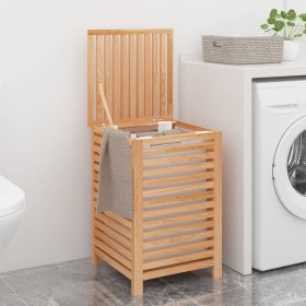 Solid walnut wood laundry basket 45x45x65 cm by vidaXL, Laundry baskets - Ref: Foro24-350353, Price: 77,99 €, Discount: %