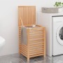 Solid walnut wood laundry basket 45x45x65 cm by vidaXL, Laundry baskets - Ref: Foro24-350353, Price: 77,72 €, Discount: %