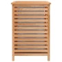 Solid walnut wood laundry basket 45x45x65 cm by vidaXL, Laundry baskets - Ref: Foro24-350353, Price: 77,72 €, Discount: %