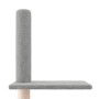 Cat scratching post floor to ceiling light gray 250.5-276.5 cm by vidaXL, Cat furniture - Ref: Foro24-171721, Price: 67,61 €,...