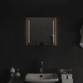 Espejo de baño con LED 40x40 cm de vidaXL, Espejos - Ref: Foro24-151719, Precio: 33,99 €, Descuento: %