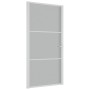 Matte white glass and aluminum interior door 102.5x201.5 cm by vidaXL, Doors for the home - Ref: Foro24-350579, Price: 232,14...