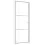 Puerta interior vidrio EGS y aluminio blanco 83x201,5 cm de vidaXL, Puertas para el hogar - Ref: Foro24-350569, Precio: 262,7...