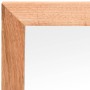 Espejo de pared madera maciza nogal 55x55 cm de vidaXL, Espejos - Ref: Foro24-350358, Precio: 45,63 €, Descuento: %