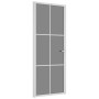 Interior door EGS glass and white aluminum 83x201.5 cm by vidaXL, Doors for the home - Ref: Foro24-350589, Price: 196,99 €, D...