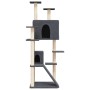 Cat scratching post with dark gray sisal posts 153 cm by vidaXL, Cat furniture - Ref: Foro24-171695, Price: 61,99 €, Discount: %