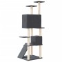 Cat scratching post with dark gray sisal posts 153 cm by vidaXL, Cat furniture - Ref: Foro24-171695, Price: 61,99 €, Discount: %