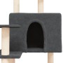 Cat scratching post with dark gray sisal posts 153 cm by vidaXL, Cat furniture - Ref: Foro24-171695, Price: 61,99 €, Discount: %